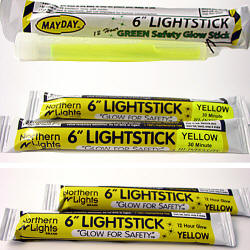 Emergency Light Sticks yellow