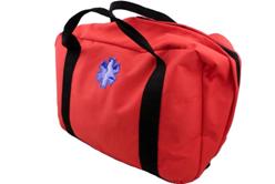 Master Camping First Aid Kit in red