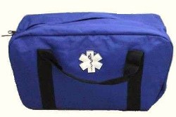 Master Camping First Aid Kit in blue