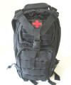 Tactical Trauma Medical Backpack black
