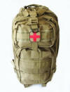 Tactical Trauma Medical Backpack tan