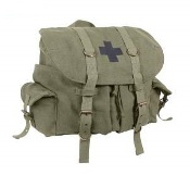 First Aid Vintage Backpack