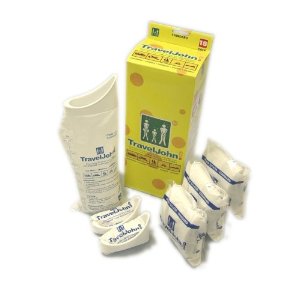 Travel John Disposable Urinals package