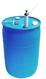  55 gallon water barrel for emergency earthquake water storage 